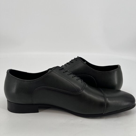 I.n.c. International Concepts Men\'s Silas Cap Toe Oxford Dress Shoe US12 Black main image 10